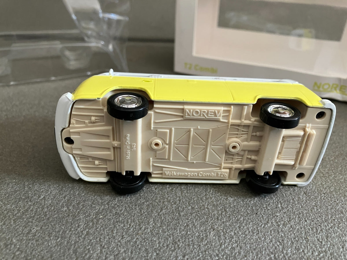Voiture Miniature Volkswagen Combi T2B Camping Car Van Norev 1/43