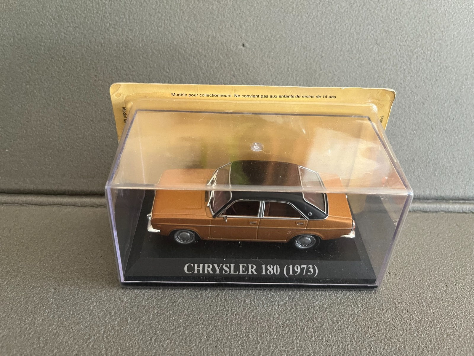 Voiture Miniature Chrysler 180 1973 Altaya au 1/43
