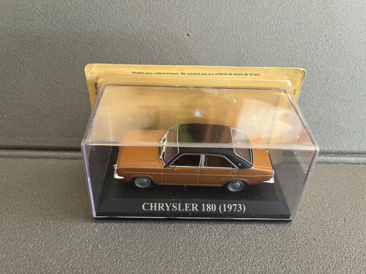 Voiture Miniature Chrysler 180 1973 Altaya au 1/43