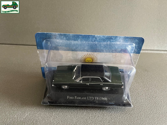 Voiture Miniature Ford Fairlane LTD V8 1969 Autos Inolvidables Argentinos 1/43