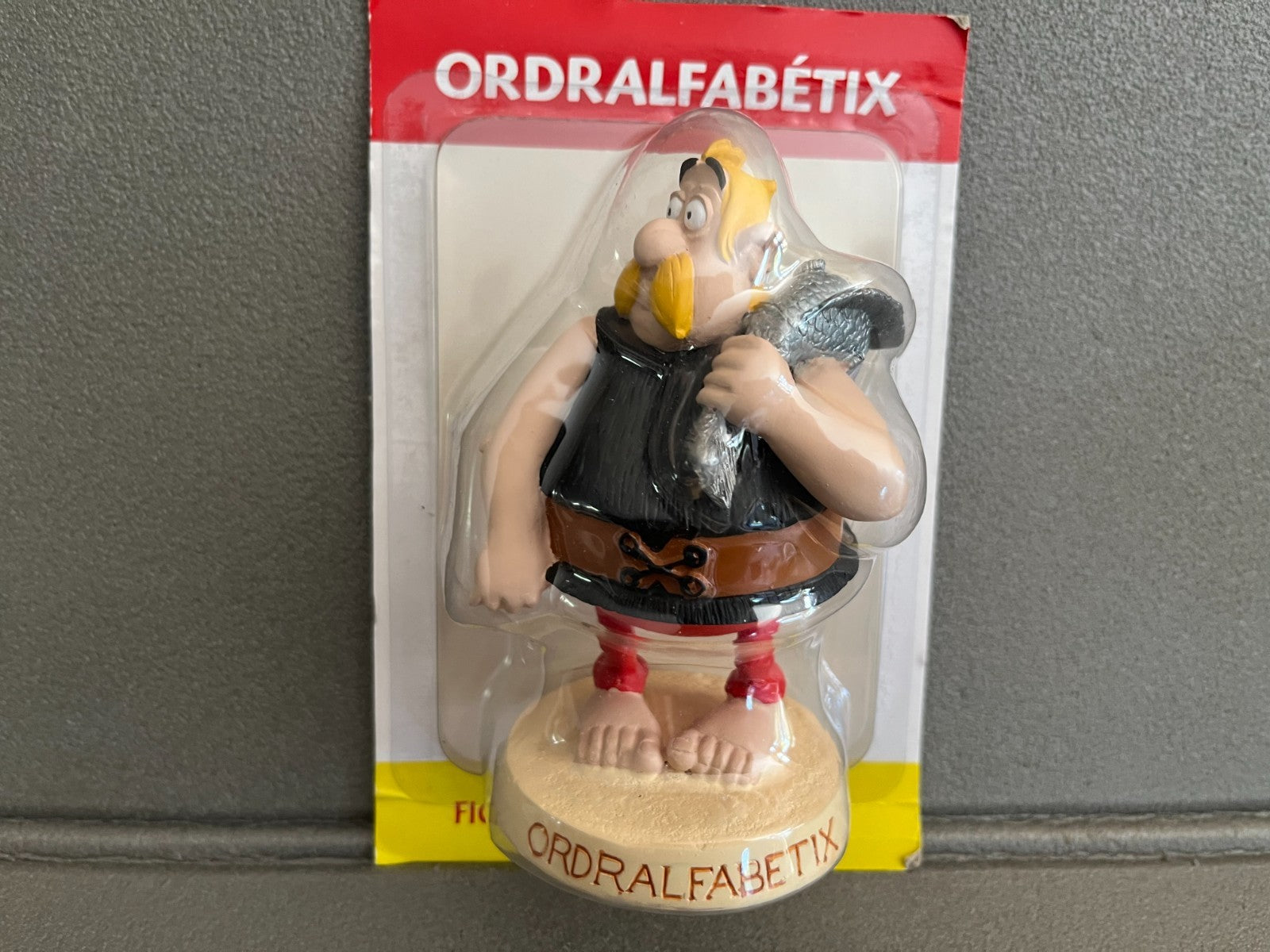 Figurine de Collection Astérix Obélix Ordralfabétix Plastoy Atlas