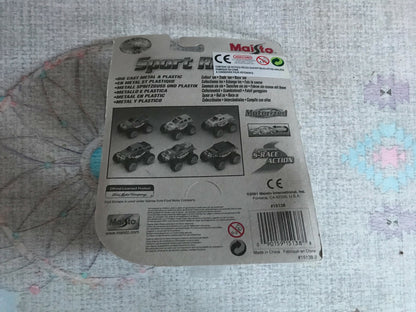 Voiture Miniature Maisto Monster 4x4 Sport Rebels White Hot