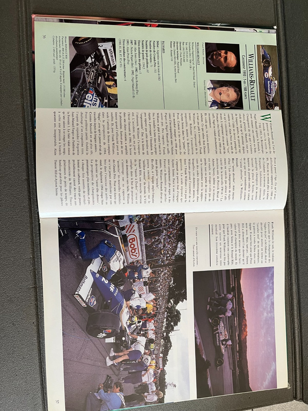 Livre Voiture Automobile Formule 1 1994 PML Editions