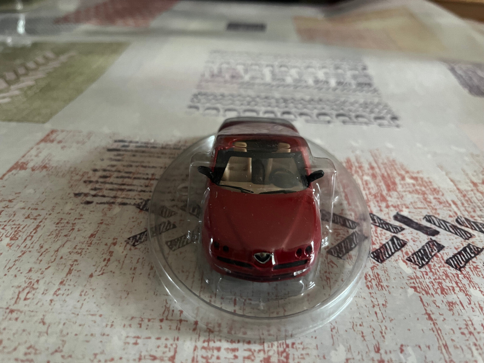 Voiture Miniature Alfa Romeo Spyder Solido 1/43