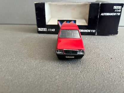 Ancienne Voiture miniature Autobianchi Y10 Polistil Italy au 1/43