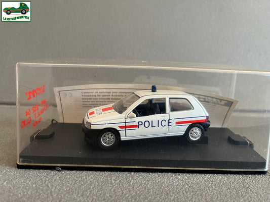 Voiture Miniature Renault Clio Police  REF 212 Verem France 1/43