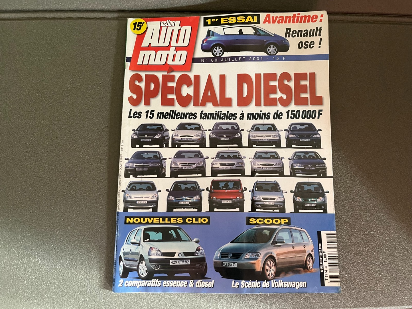 Livre Revue Voiture Automobile Action AutoMoto N°80