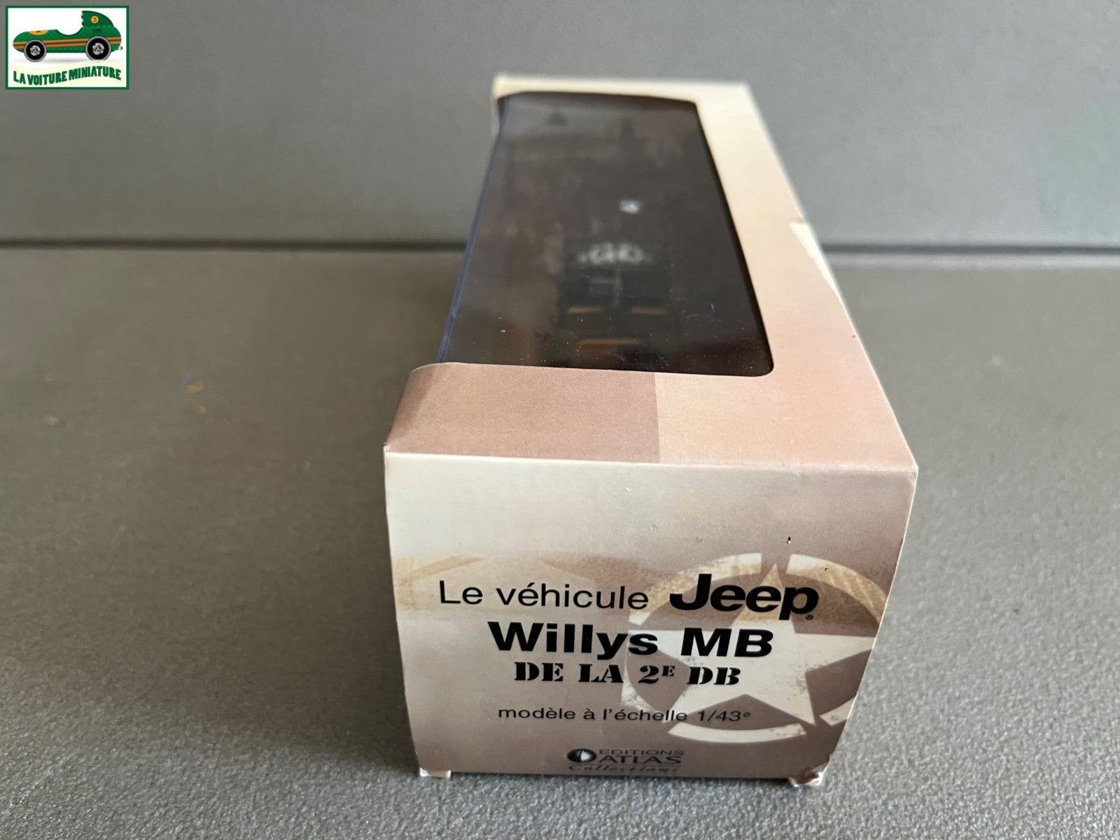 Miniature Militaire Véhicules & Blindés Jeep Willys MB Remorque Atlas 1/43