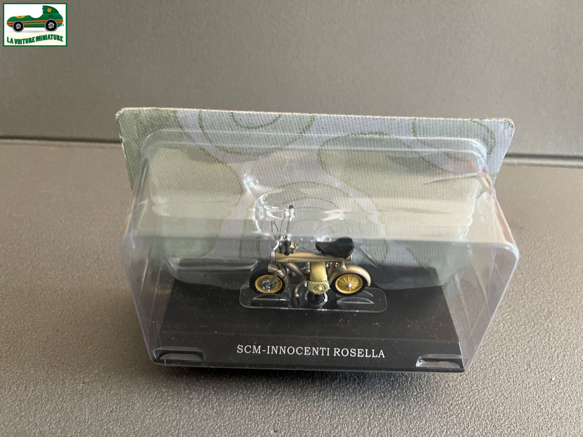 Moto Cyclomoteur miniature SCM Innocenti Rosella Leo Models 1/18