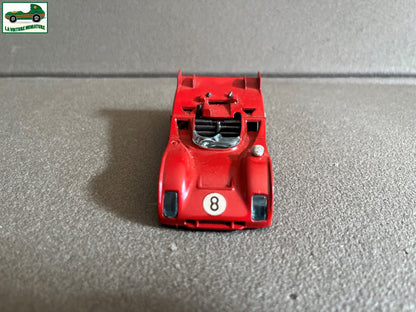 Ancienne Voiture Miniature Ferrari 312 PB Mebetoys Mattel Made in Italy 1/43