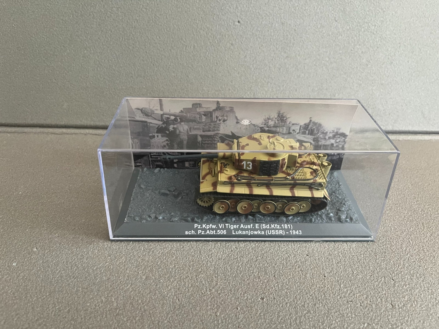 Miniature Militaire Char Tank Blindé Pz.Kpfw. VI Tiger I Ausf. E Altaya 1/72