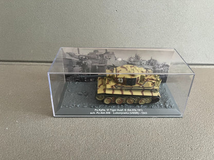 Miniature Militaire Char Tank Blindé Pz.Kpfw. VI Tiger I Ausf. E Altaya 1/72