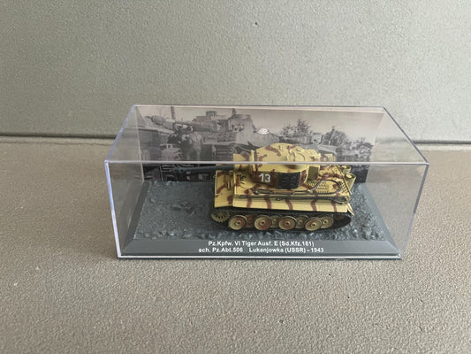 Miniature Militaire Char Tank Blindé Pz.Kpfw. VI Tiger I Ausf. E Altaya 1/72