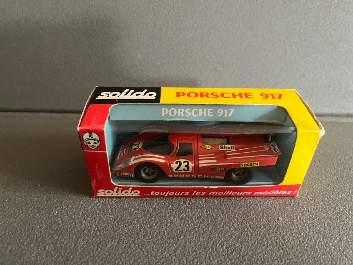 Ancienne Voiture Miniature Porsche 917 186 Solido France au 1/43