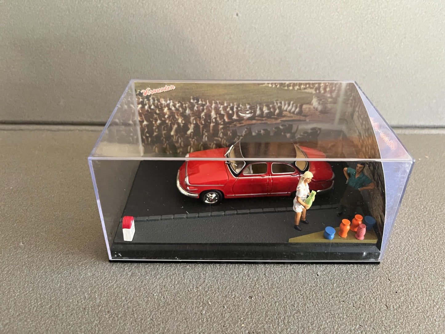 Voiture Miniature Panhard PL 17 Etape 45 La Route Bleue RN7 1/43