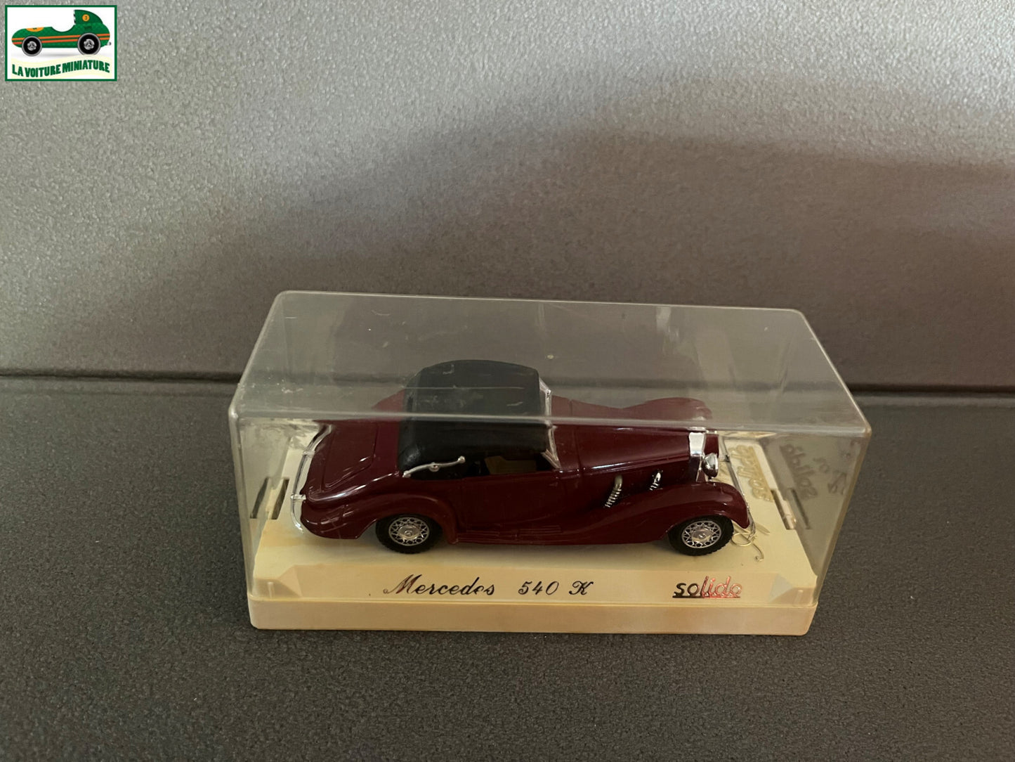 Voiture Miniature Mercedes 540 K  Solido au 1/43
