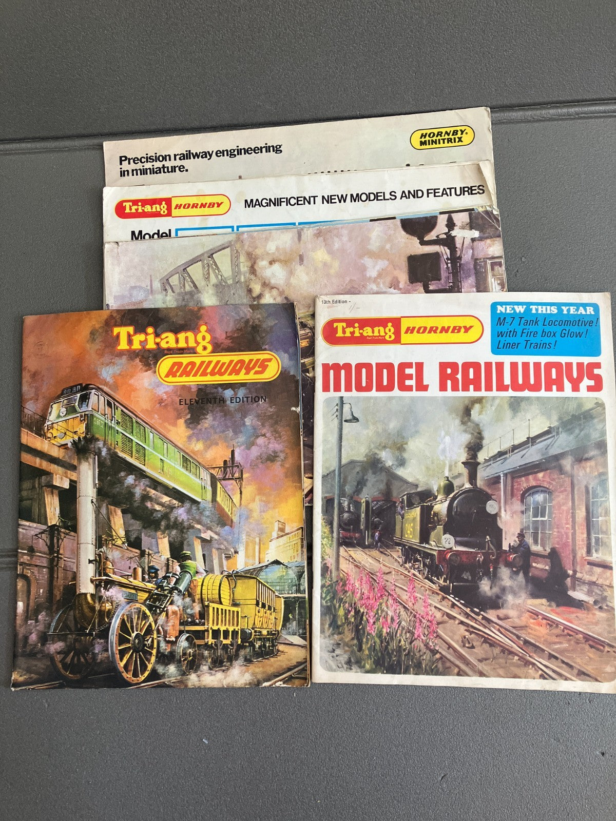 Lot Livre Revue Modélisme Ferroviaire Catalogue Hornby Railways Minitrix