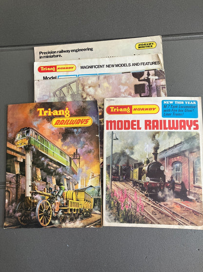 Lot Livre Revue Modélisme Ferroviaire Catalogue Hornby Railways Minitrix