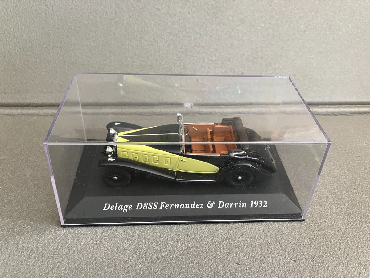 Voiture Miniature Delage D8SS Fernandez & Darrin 1932 Altaya au 1/43
