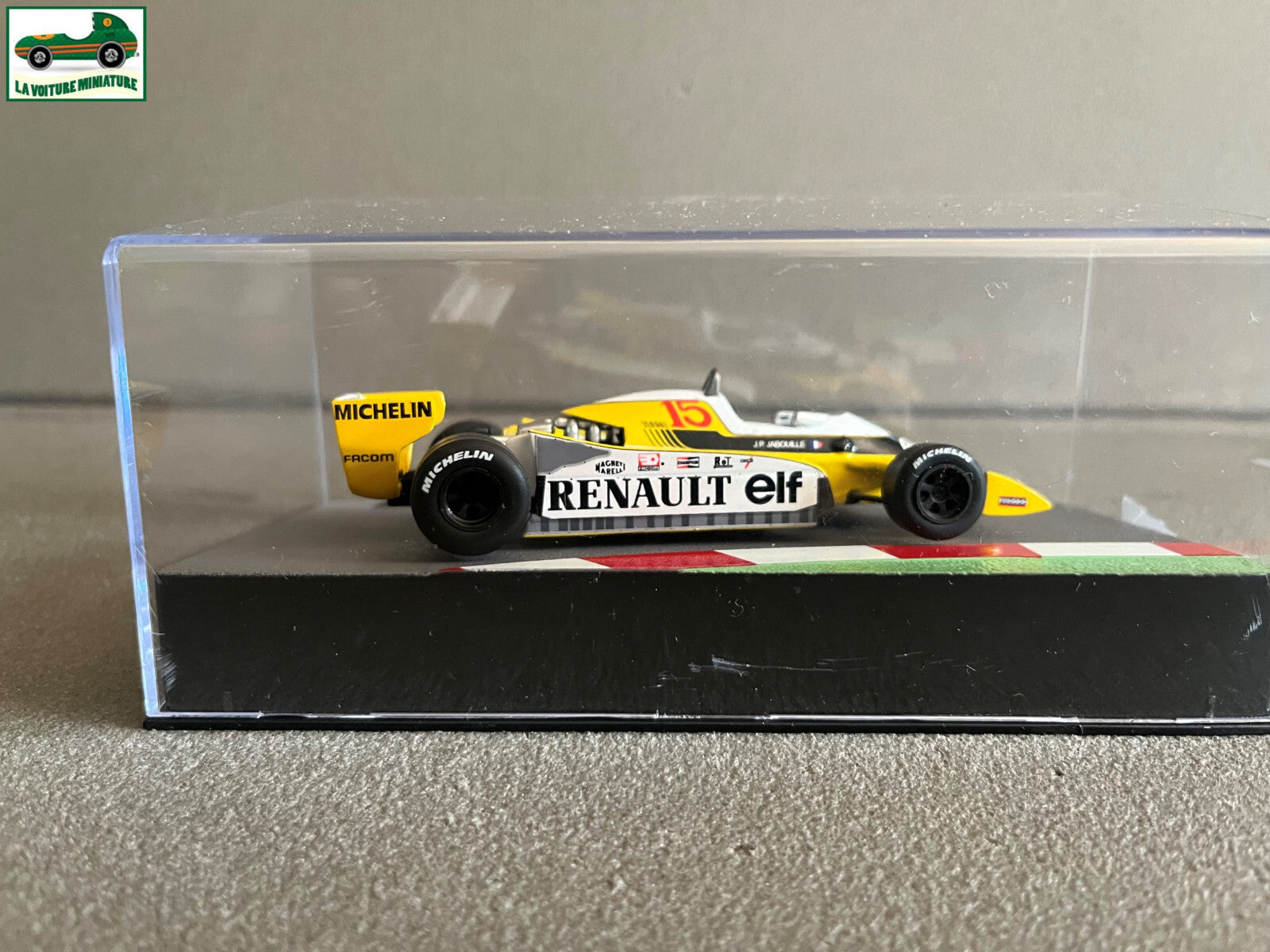 Voiture miniature Formule 1 F1 Renault RS10 1979 Jabouille au 1/43