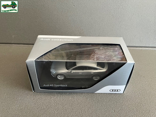Voiture Miniature Audi A5 Sportback Silver Spark au 1/43