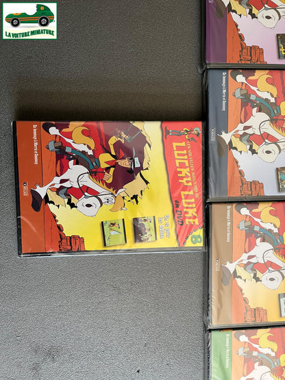 Lot 9 DVD Collection Lucky Luke Editions Atlas Blister