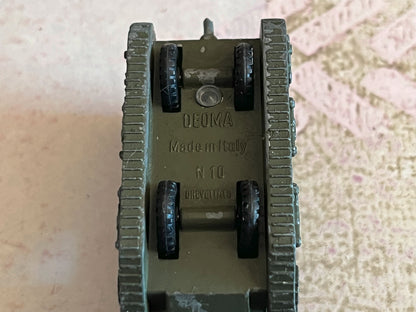 Miniature Militaire Tank Char Ancien Blindé Deoma N 10 Made in Italy
