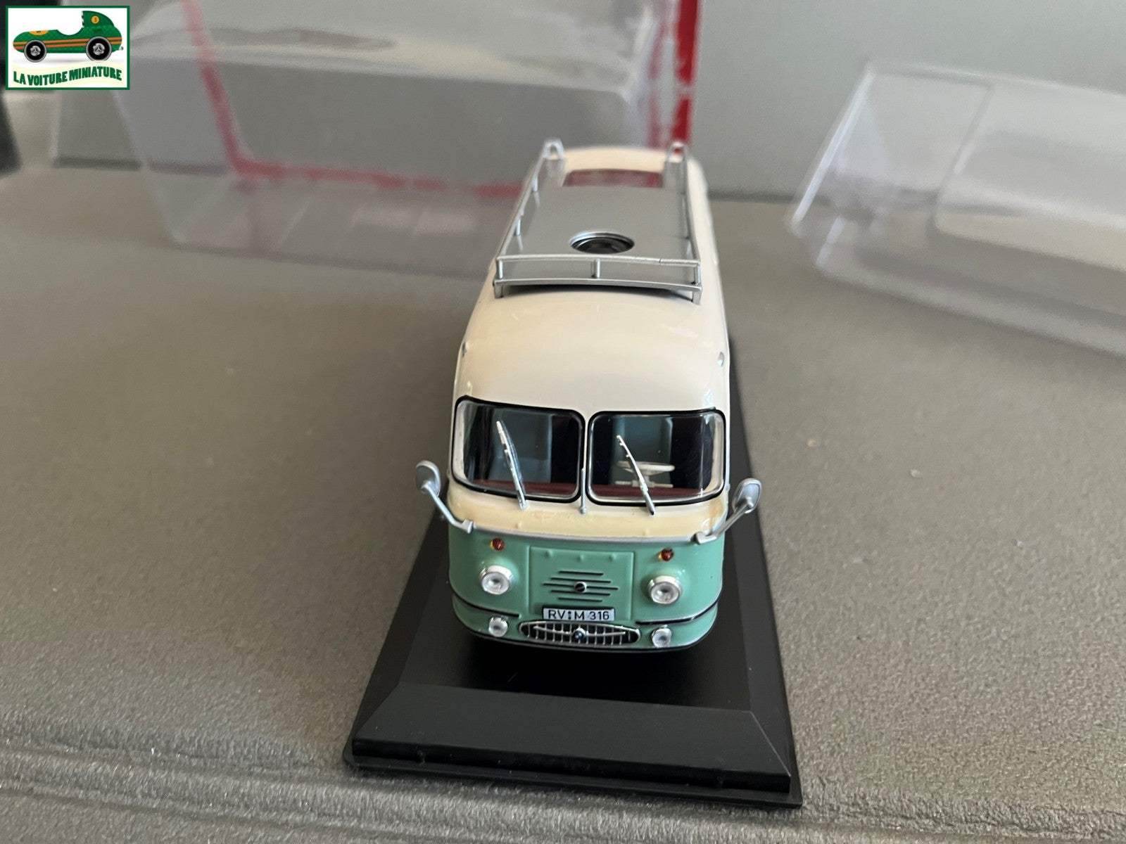 Voiture miniature Passion Camping Car Mikafa Reisemobil 1959 au 1/43