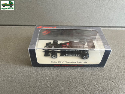 Voiture Miniature Shadow DN9 N°17 International Trophy 1978 Spark au  1/43