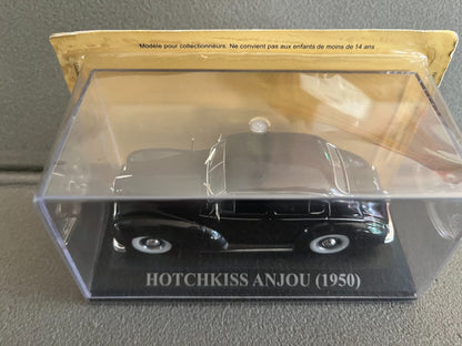 Voiture Miniature Hotchkiss Anjou 1950 Altaya au 1/43