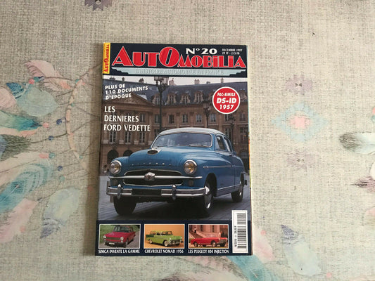 Livre Revue Voiture Automobile Automobilia N°20 1997