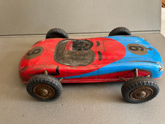 Jouet Ancien Voiture Miniature Tôle Course France Jouets Incomplet
