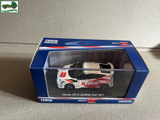Voiture Miniature Honda CR-Z Legend Cup 2011 Ebbro au 1/43
