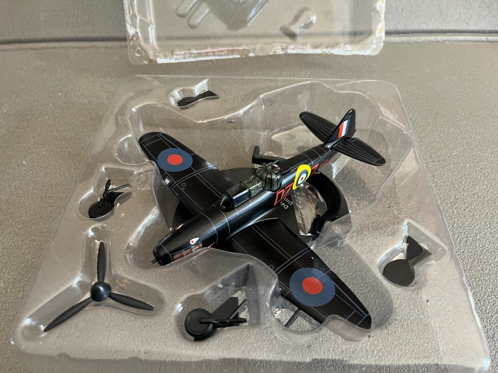 Avion miniature Militaire 2e Guerre Defiant NF MK II Altaya 1/72