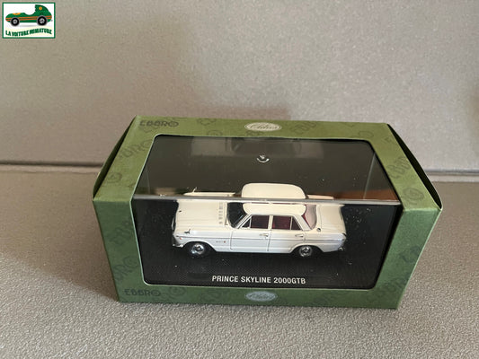 Voiture Miniature Prince Skyline 2000 GTB Ebbro au 1/43