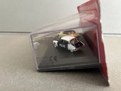 Voiture Miniature Duo Citroen DS 19 1956 + Police 1958 Universal Hobbies 1/87 HO