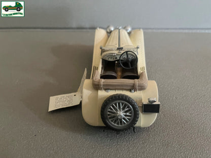 Voiture miniature 1938 Jaguar SS-100 Franklin Mint 1/24 Défauts