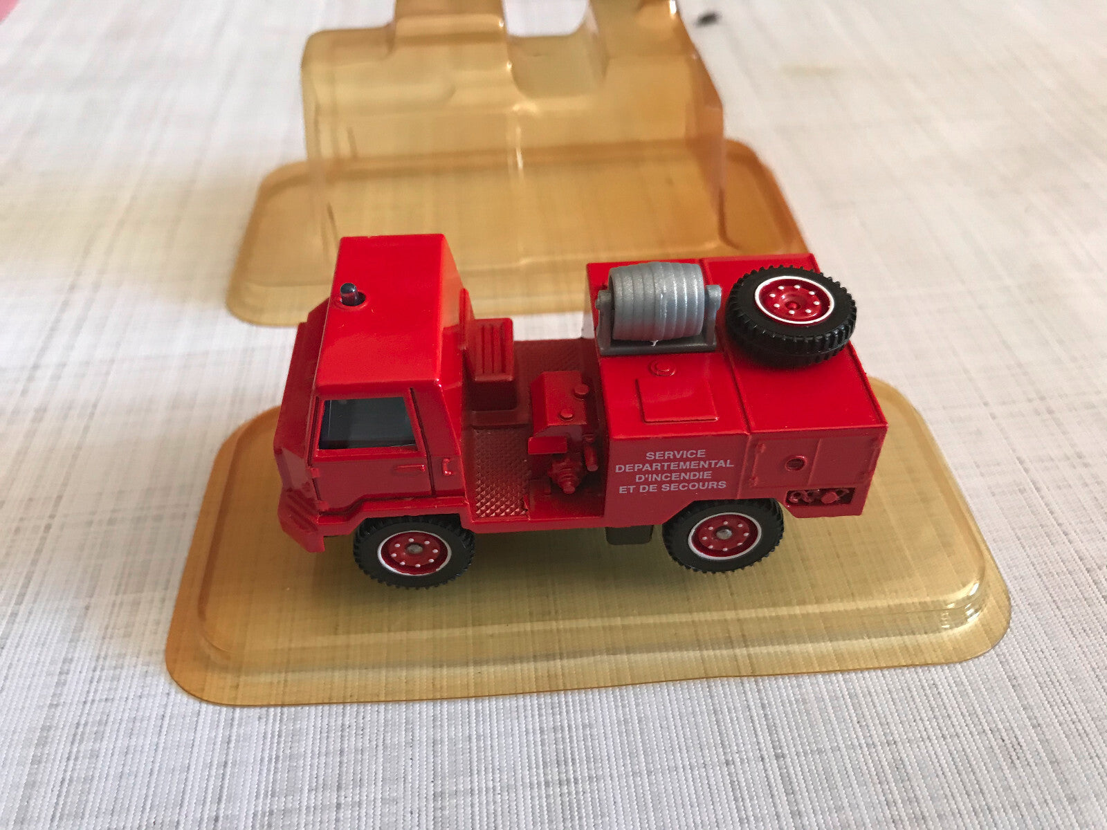 Voiture Miniature Pompiers Berliet Camiva 4x4 F.F Solido au 1/50