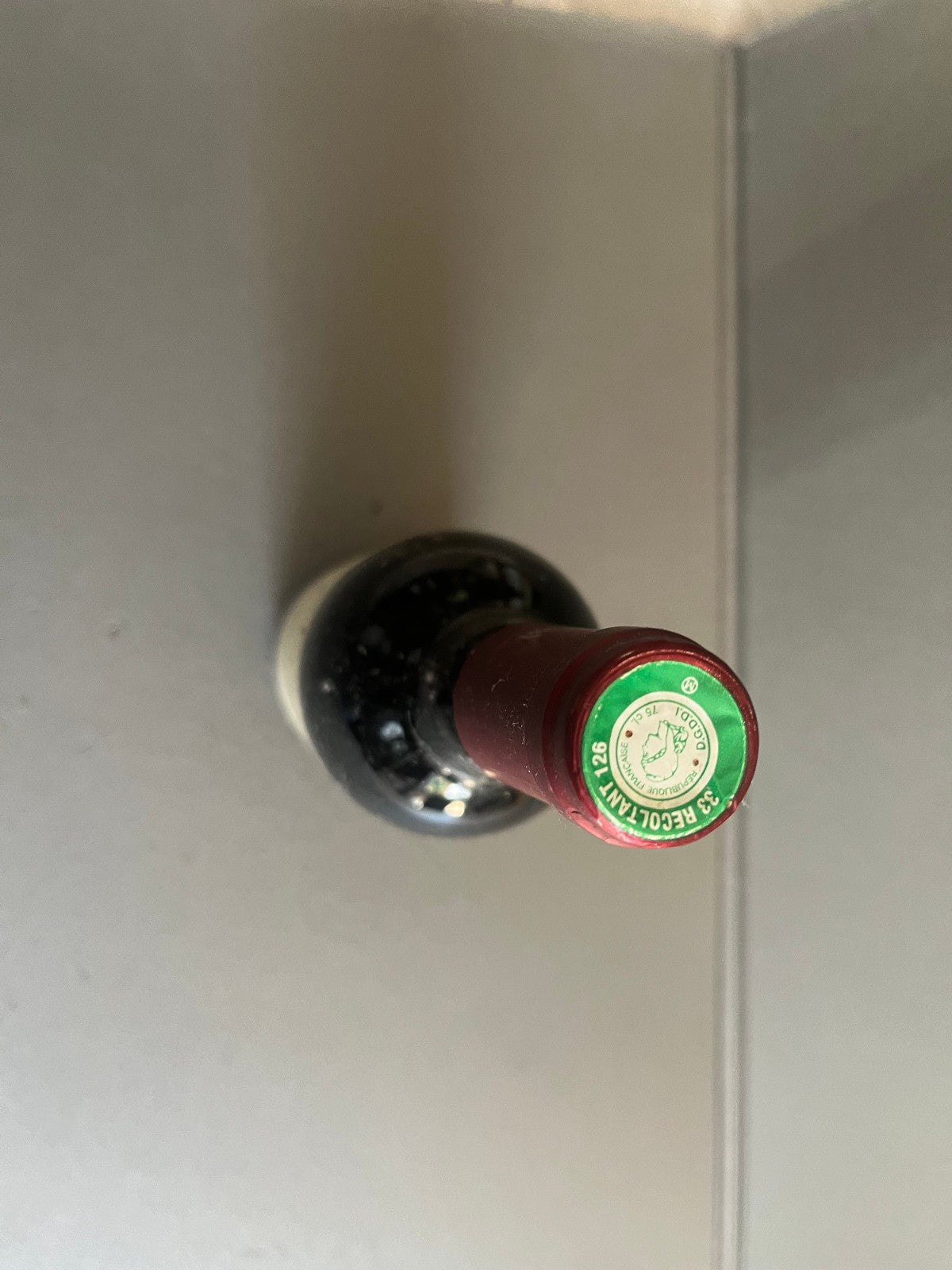 Ancienne Bouteille Vin Bordeaux Chateau Les Maurins 2003 Collection Perso