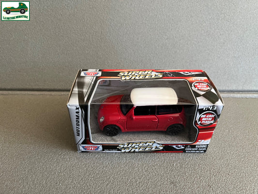 Voiture miniature Mini Cooper Motor Max 1/43