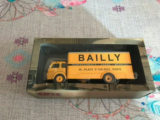 Voiture Miniature Camion D'autrefois Simca Cargo Bailly Ixo Altaya 1/43