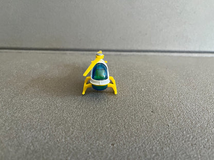 Ancienne Voiture Miniature Hélicotère Police Corgi Junior Echelle Majorette