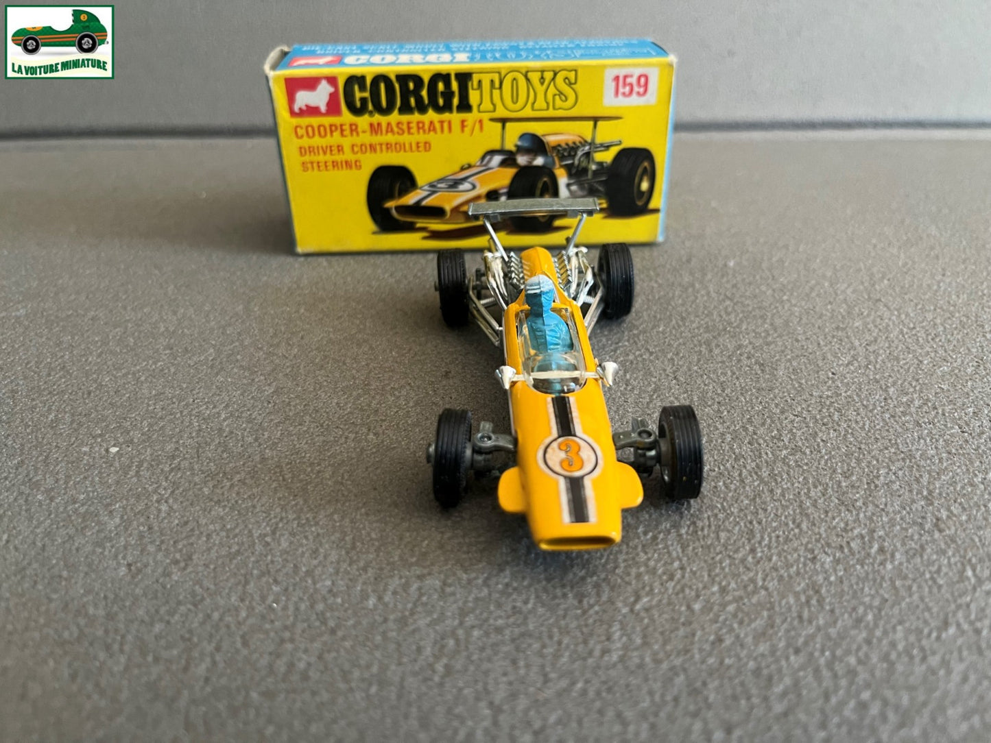Ancienne Miniature Voiture Cooper Maserati F1 Formula 1 Corgi 159 Gt Britain