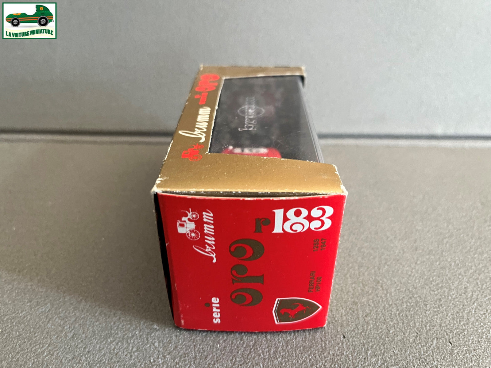 Voiture miniature Ferrari 125S Pescara 1947 Brumm au 1/43