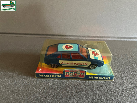 Ancienne Voiture Miniature Citroen BX La Vache qui Rit Norev au 1/43