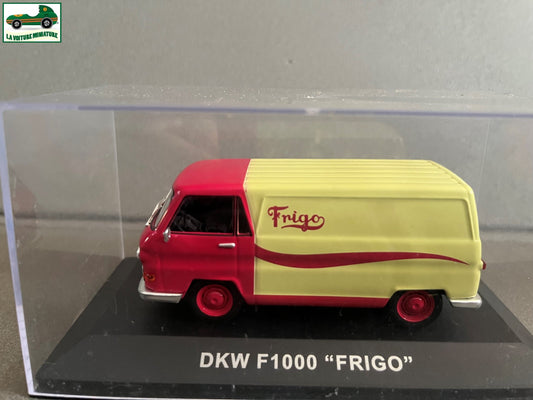 Voiture Miniature Camion Publicitaire DKW F1000 Frigo au 1/43