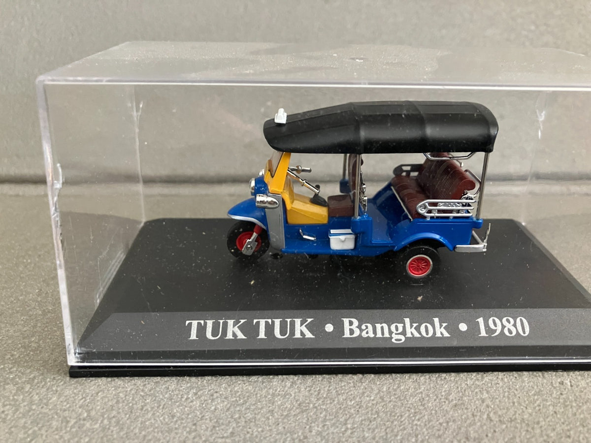 Voiture Miniature Tuk Tuk Bangkok 1980 Taxi du Monde Altaya au 1/43