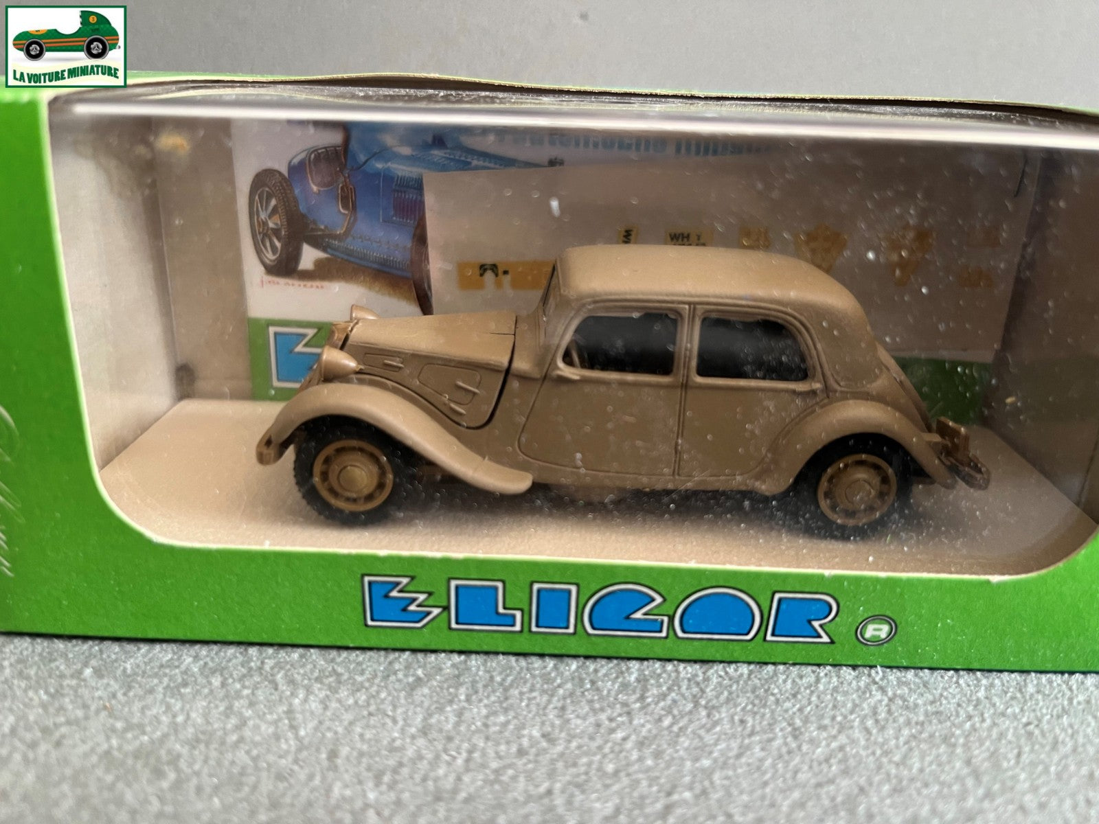 Voiture Miniature Citroen Traction Militaire FFI 1942 Eligor France au 1/43