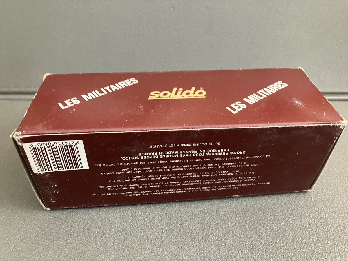 Ancien Miniature Militaire Blindé BTR 40 6031 Lance Roquette Solido France 1/50