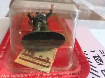 Soldat Plomb Militaire Frontline Figures Paratrooper Canada